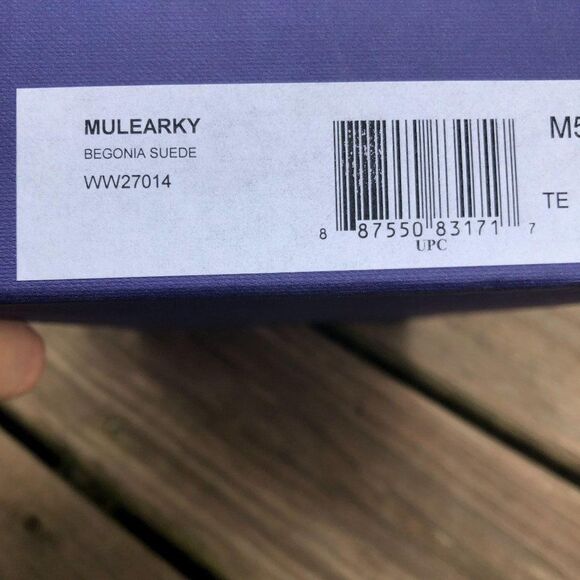 Stuart Weitzman Mulearky Begonia Suede Flat Mules - Picture 11 of 11